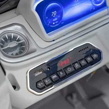 Mercedes Benz Eqg Srebrno Vozilo Auto Na Akumulator 13
