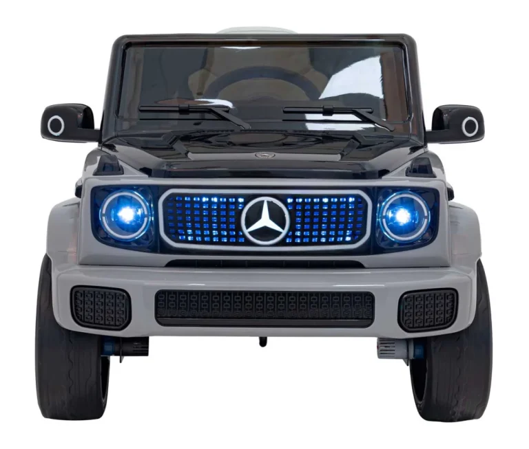 Mercedes Benz Eqg Srebrno Vozilo Auto Na Akumulator 4