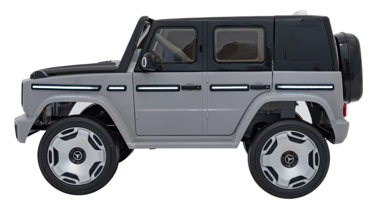 Mercedes Benz Eqg Srebrno Vozilo Auto Na Akumulator 6