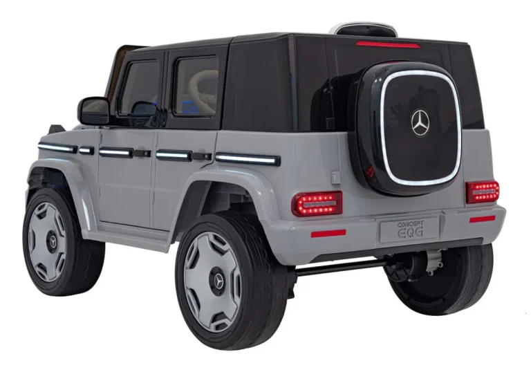 Mercedes Benz Eqg Srebrno Vozilo Auto Na Akumulator 7