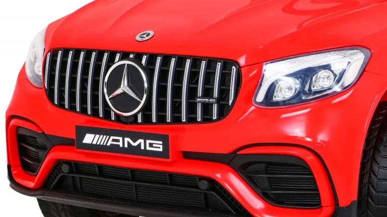 Mercedes Benz Glc63s Dječji Crveni Suv + Daljinski Upravljač, Crvena 10