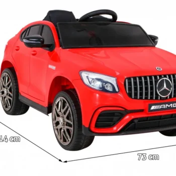 Mercedes Benz Glc63s Dječji Crveni Suv + Daljinski Upravljač, Crvena 2