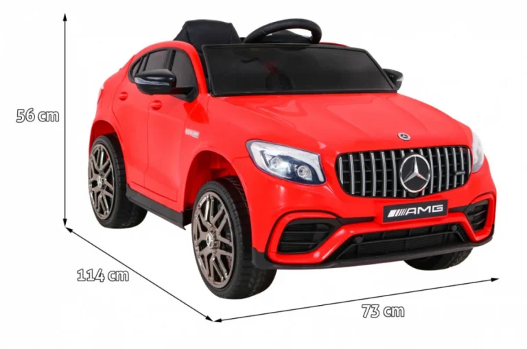 Mercedes Benz Glc63s Dječji Crveni Suv + Daljinski Upravljač, Crvena 2