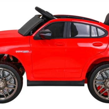 Mercedes Benz Glc63s Dječji Crveni Suv + Daljinski Upravljač, Crvena 4