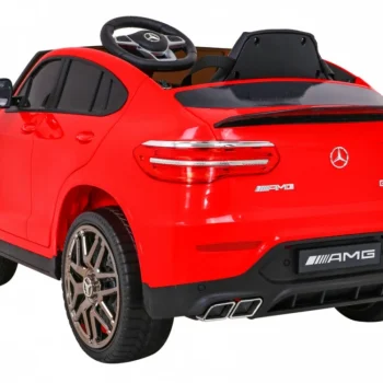 Mercedes Benz Glc63s Dječji Crveni Suv + Daljinski Upravljač, Crvena 5