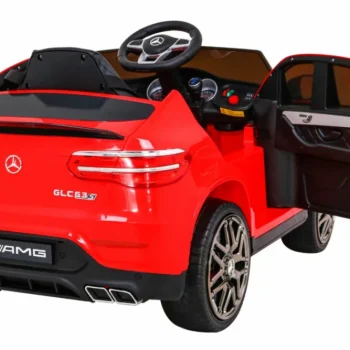 Mercedes Benz Glc63s Dječji Crveni Suv + Daljinski Upravljač, Crvena 8