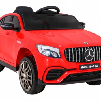 Mercedes Benz Glc63s Dječji Crveni Suv + Daljinski Upravljač, Crvena 9