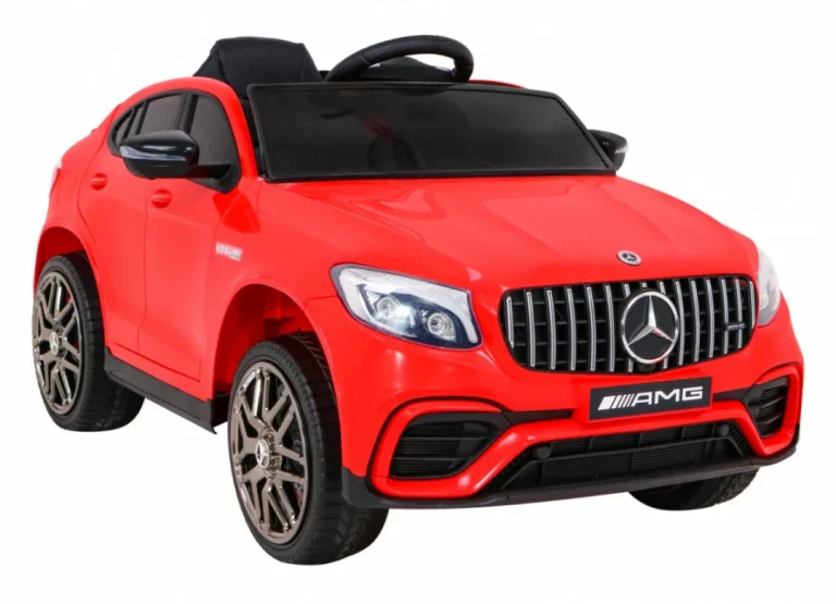Mercedes Benz Glc63s Dječji Crveni Suv + Daljinski Upravljač, Crvena 9