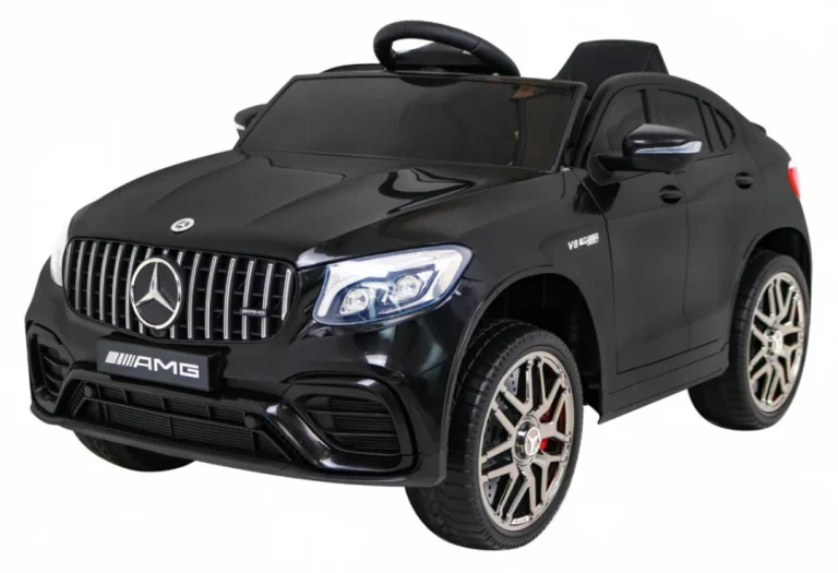 Mercedes Benz Glc63s Za Djecu Crni Suv + Daljinski Upravljač + 4x4 Pogon, Crna 1