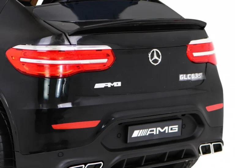 Mercedes Benz Glc63s Za Djecu Crni Suv + Daljinski Upravljač + 4x4 Pogon, Crna 14