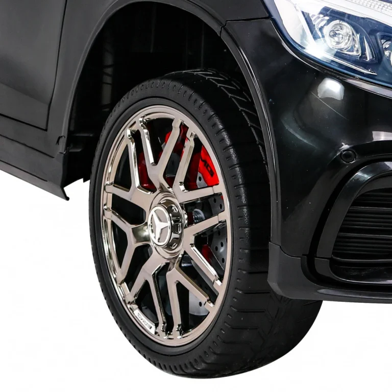 Mercedes Benz Glc63s Za Djecu Crni Suv + Daljinski Upravljač + 4x4 Pogon, Crna 15