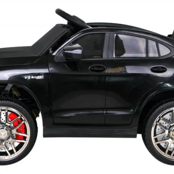 Mercedes Benz Glc63s Za Djecu Crni Suv + Daljinski Upravljač + 4x4 Pogon, Crna 3