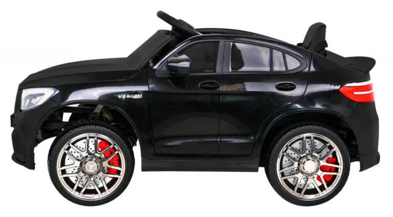 Mercedes Benz Glc63s Za Djecu Crni Suv + Daljinski Upravljač + 4x4 Pogon, Crna 3
