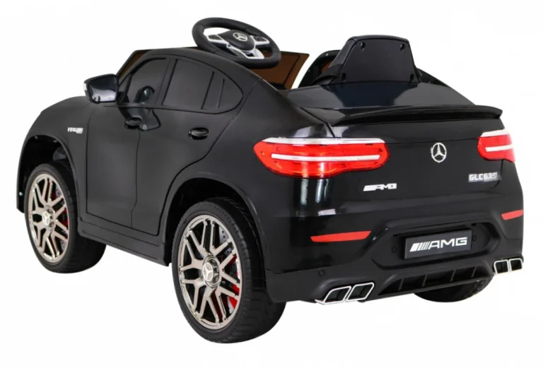 Mercedes Benz Glc63s Za Djecu Crni Suv + Daljinski Upravljač + 4x4 Pogon, Crna 4