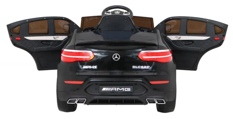 Mercedes Benz Glc63s Za Djecu Crni Suv + Daljinski Upravljač + 4x4 Pogon, Crna 6