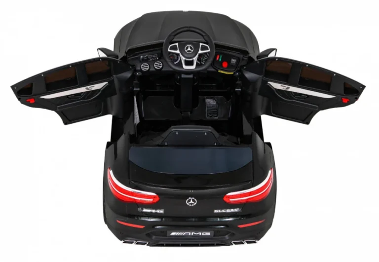 Mercedes Benz Glc63s Za Djecu Crni Suv + Daljinski Upravljač + 4x4 Pogon, Crna 7