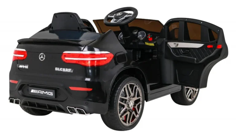 Mercedes Benz Glc63s Za Djecu Crni Suv + Daljinski Upravljač + 4x4 Pogon, Crna 8