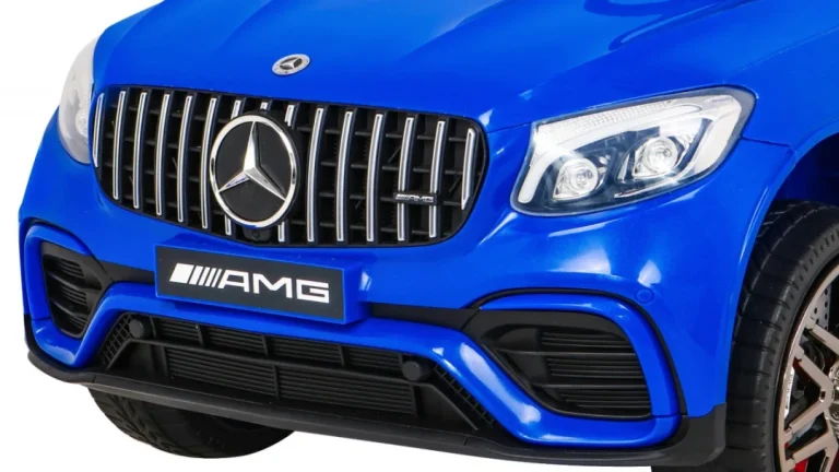Mercedes Benz Glc63s Za Djecu Plavi Suv S Daljinskim Upravljačem, Plava 12