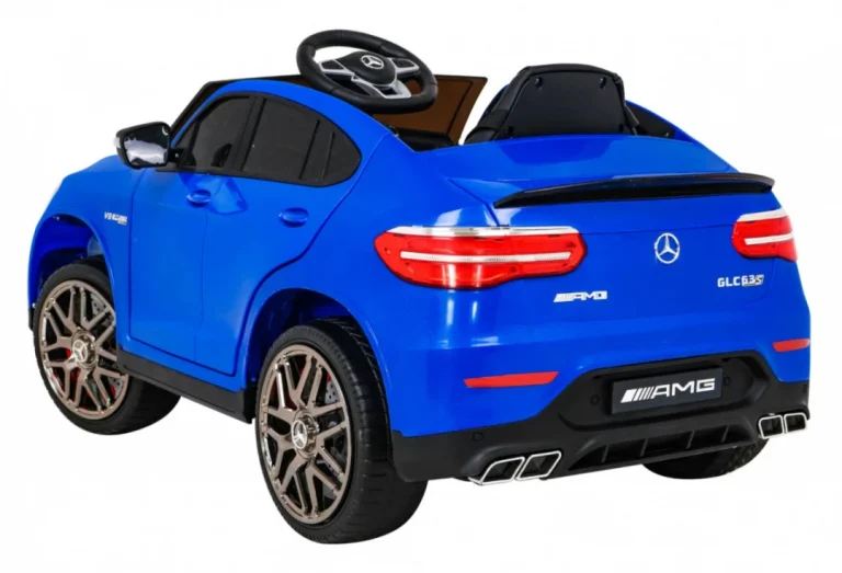 Mercedes Benz Glc63s Za Djecu Plavi Suv S Daljinskim Upravljačem, Plava 5