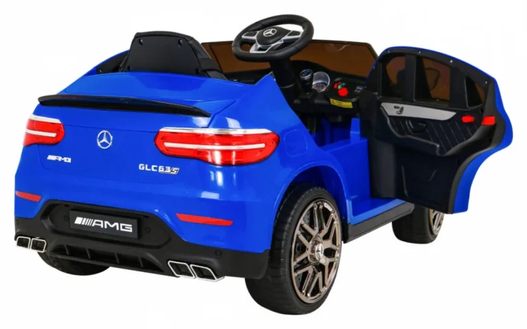 Mercedes Benz Glc63s Za Djecu Plavi Suv S Daljinskim Upravljačem, Plava 8
