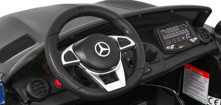 Mercedes Benz Gt R 4x4 Na Akumulator, Crni 6