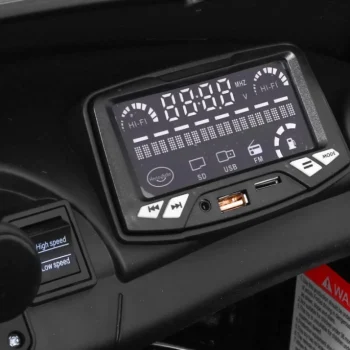 Mercedes Benz Gt R 4x4 Na Akumulator, Crni 8