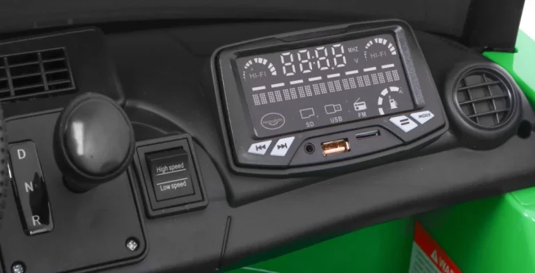 Mercedes Benz Gt R 4x4 Na Akumulator, Zeleni 11