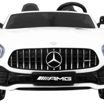 Mercedes Benz Gt R Za Djecu Bijela Boja + 4x4 Pogon + Ventilacijski Otvor + Daljinski Upravljač 3