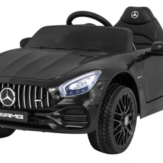 Mercedes Benz Gt Dječja Autosjedalica Na Baterije Crna + Daljinski Upravljač + Spori Start + Mp3 Led 1