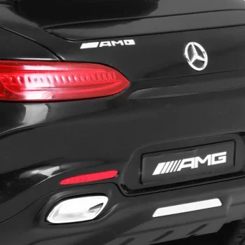 Mercedes Benz Gt Dječja Autosjedalica Na Baterije Crna + Daljinski Upravljač + Spori Start + Mp3 Led 10
