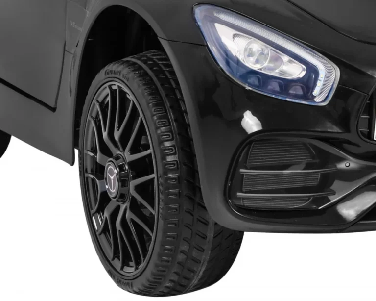 Mercedes Benz Gt Dječja Autosjedalica Na Baterije Crna + Daljinski Upravljač + Spori Start + Mp3 Led 11