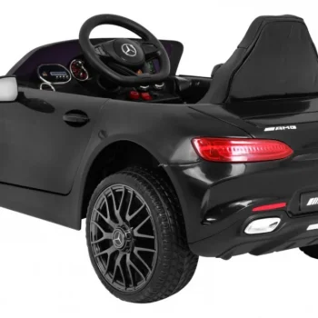 Mercedes Benz Gt Dječja Autosjedalica Na Baterije Crna + Daljinski Upravljač + Spori Start + Mp3 Led 5