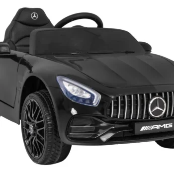 Mercedes Benz Gt Dječja Autosjedalica Na Baterije Crna + Daljinski Upravljač + Spori Start + Mp3 Led 8