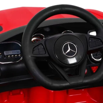 Mercedes Benz Gt Dječja Kolica Na Baterije Crvena + Daljinski Upravljač + Spori Start + Mp3 Led 5