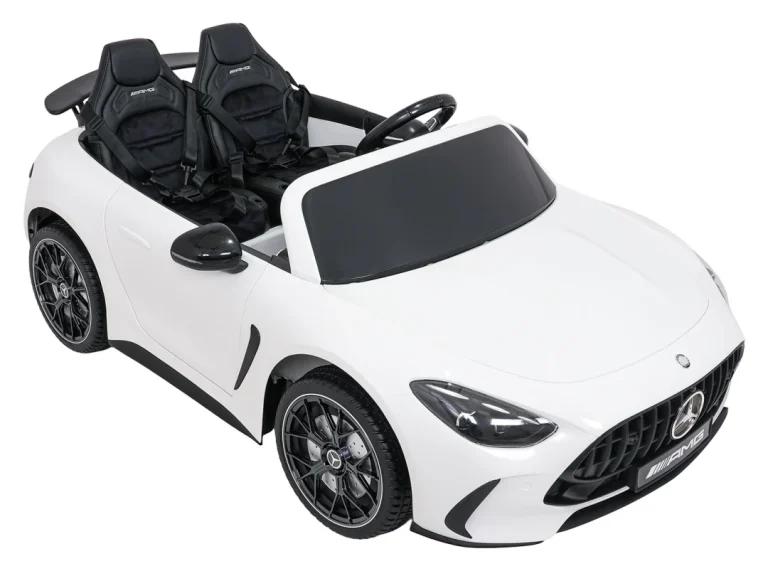 Mercedes Benz Gt63 Amg Bijeli Auto Na Akumulator 14