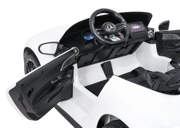 Mercedes Benz Gt63 Amg Bijeli Auto Na Akumulator 16