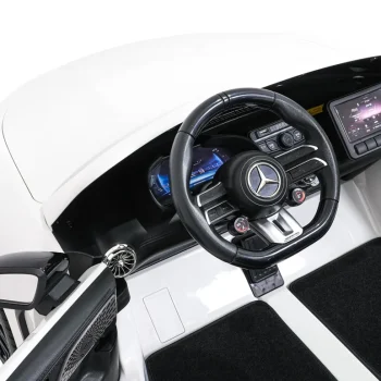 Mercedes Benz Gt63 Amg Bijeli Auto Na Akumulator 18