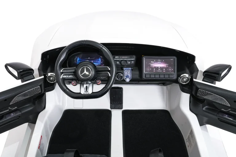 Mercedes Benz Gt63 Amg Bijeli Auto Na Akumulator 19