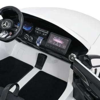 Mercedes Benz Gt63 Amg Bijeli Auto Na Akumulator 20