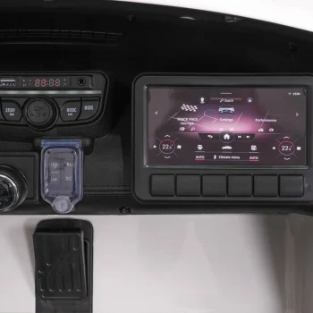 Mercedes Benz Gt63 Amg Bijeli Auto Na Akumulator 21