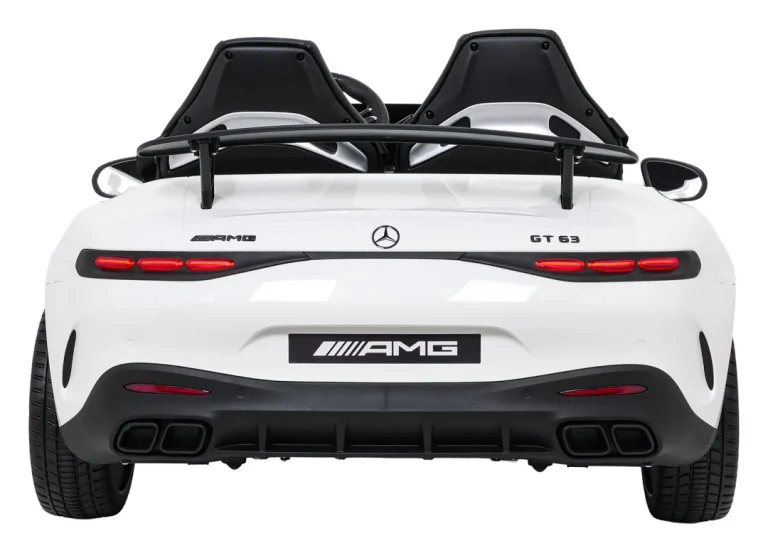 Mercedes Benz Gt63 Amg Bijeli Auto Na Akumulator 9