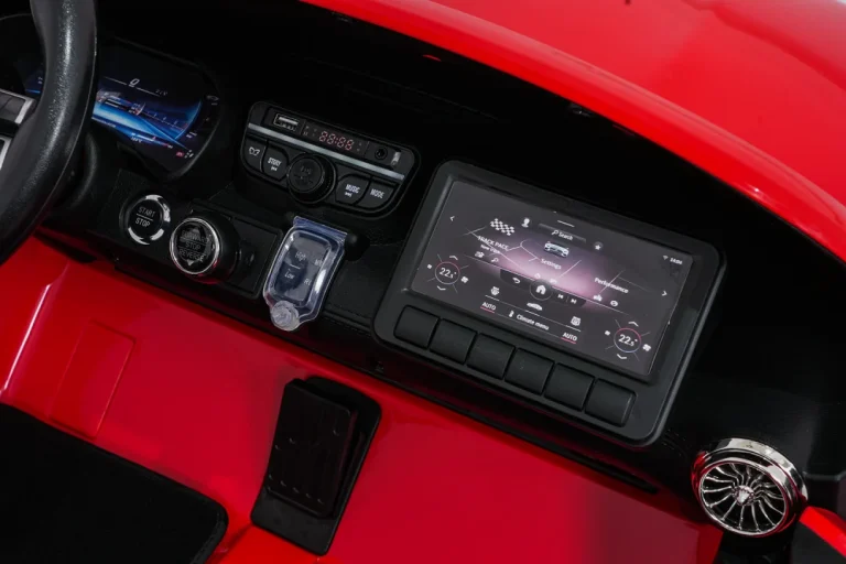 Mercedes Benz Gt63 Amg Crveni Auto Na Akumulator 22