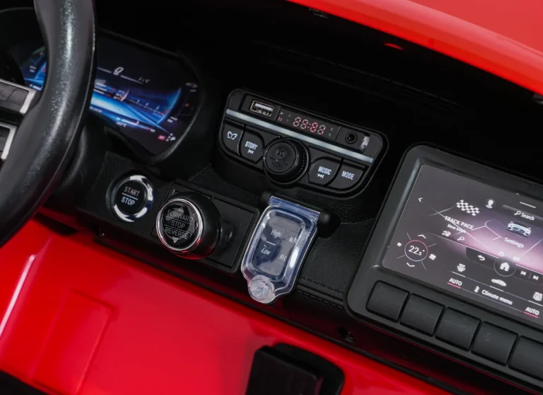 Mercedes Benz Gt63 Amg Crveni Auto Na Akumulator 23