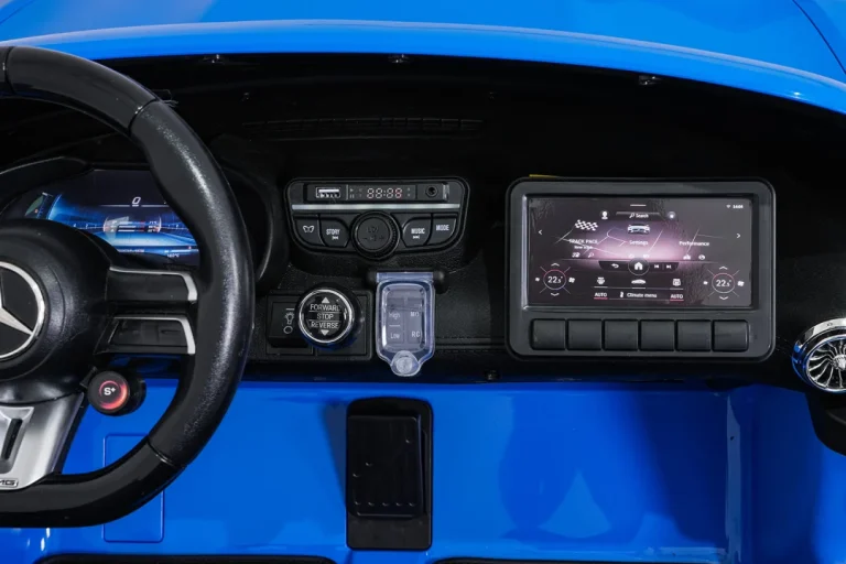 Mercedes Benz Gt63 Amg Plavi Auto Na Akumulator 21