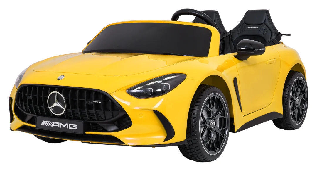 Mercedes Benz Gt63 Amg žuti Auto Na Akumulator 1