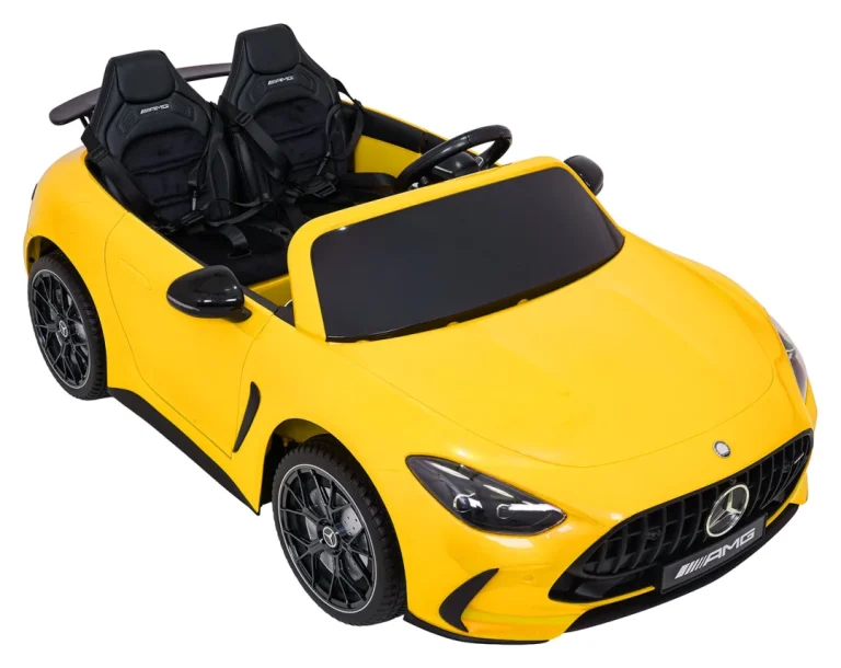 Mercedes Benz Gt63 Amg žuti Auto Na Akumulator 14