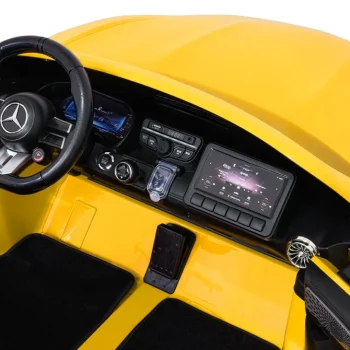 Mercedes Benz Gt63 Amg žuti Auto Na Akumulator 18