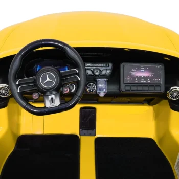 Mercedes Benz Gt63 Amg žuti Auto Na Akumulator 19