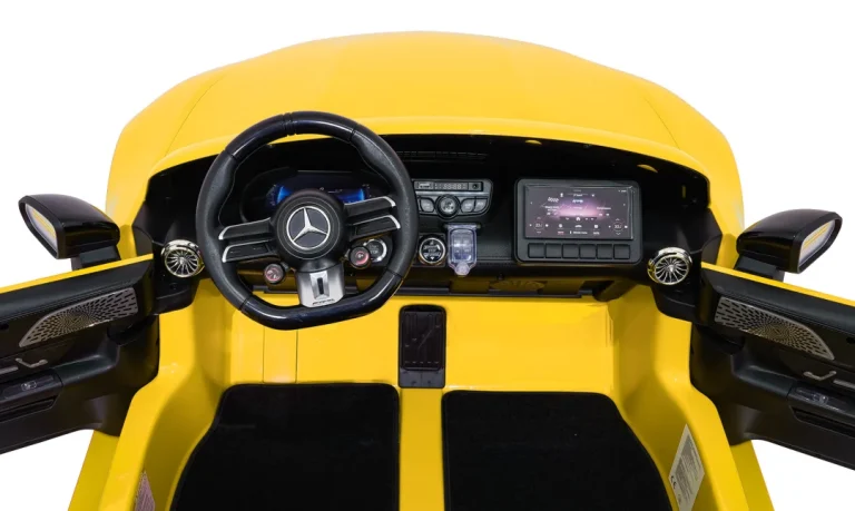 Mercedes Benz Gt63 Amg žuti Auto Na Akumulator 19