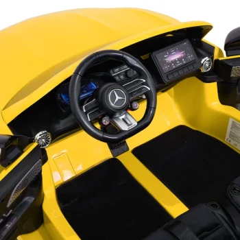 Mercedes Benz Gt63 Amg žuti Auto Na Akumulator 20